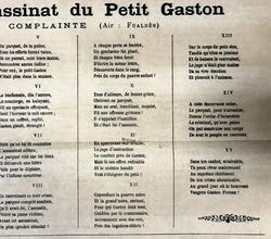 L'assassinat du petit Gaston (version 2)
